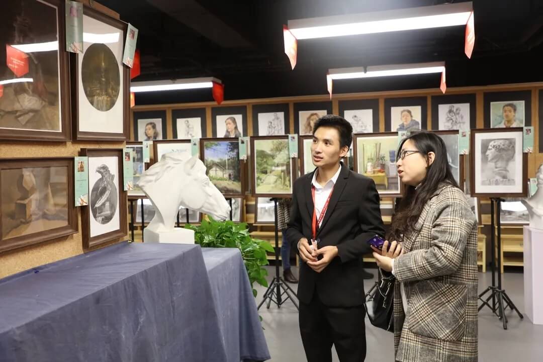 新年第一展，你打卡了嗎？江蘇藝之行畫(huà)室老師帶你來(lái)打卡附圖1